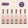 Non-Alcoholic Sparkling Rose Gift Set — Buy 5, Get 6