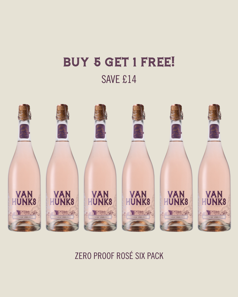 The Zero-Proof Rose Sparkling Six Pack