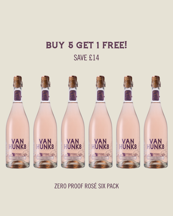 The Zero-Proof Rose Sparkling Six Pack